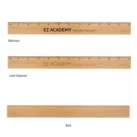 12" Bamboo Ruler