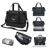 Cutter & Buck® Travel Collection Drop Bottom Weekender