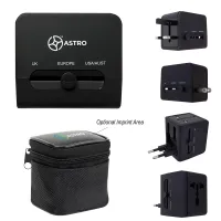 20w Universal Travel Adapter With Type-c