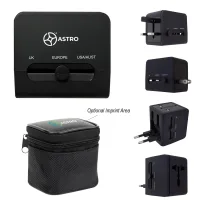 20w Universal Travel Adapter With Type-c