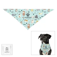 Full Color Small Triangle Rpet Pet Bandana