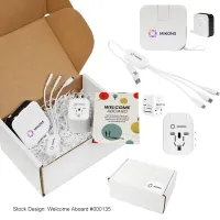 Travel Abroad Charging Station Gift Set