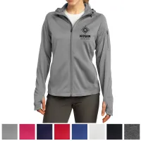 Sport-tek® Ladies Tech Fleece Full-zip Hooded Jacket