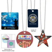 Acrylic Charm - Custom Shape 4"