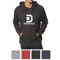 Independent Trading Company Men's Lightweight Jersey Hooded Pullover