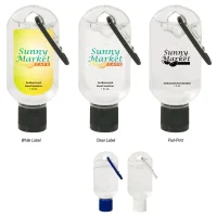1 Oz. Hand Sanitizer With Carabiner