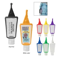 1 Oz. Hand Sanitizer In Silicone Holder