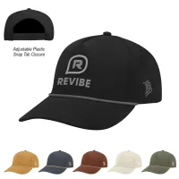Branded Bills 33409 Bare Curved Canvas Rope Cap