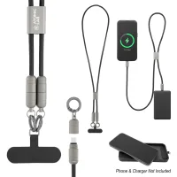 60w Charging Cable Lanyard With Phone Tether