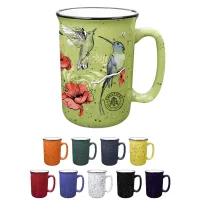 12 Oz. Full Color Tall Campfire Mug