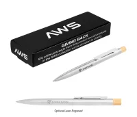 Aws Recycled Stainless Steel Pen