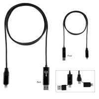 100w Dual Input Fast Charging Cable