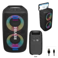 Wireless Speaker Tower With Phone Holder