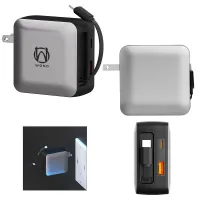 65w Phonesuit® Novo Wall Charger Pro