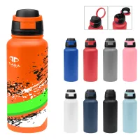32 Oz. Full Color Pop Sip Recycled Stainless Steel Bottle