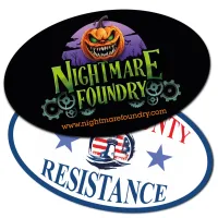 5" X 3" Oval Magnet