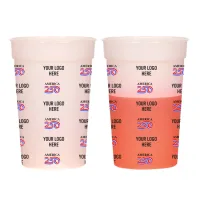 America250™ 16 Oz. Full Color Mood Stadium Cup