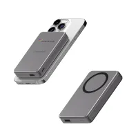 10,000 Mah Phonesuit® Elite Mag Qi2 Wireless Battery Pack & Portable Pocket Charger