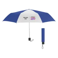 America250™ 42" Arc Budget Recycled Telescopic Umbrella