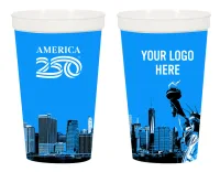 America250™ 22 Oz. Full Color Big Game Stadium Cup