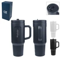 40 Oz. Cutter & Buck® Recycled Stainless Steel Tumbler