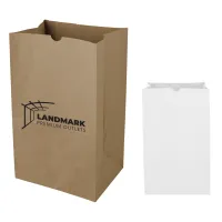 20# Short Sos Kraft Paper Bag - 8.25" X 13.62"