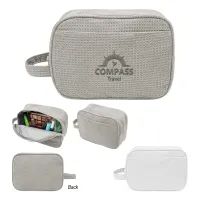 Finley Rpet Waffle Knit Toiletry Bag
