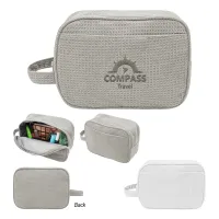 Finley Rpet Waffle Knit Toiletry Bag