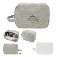 Finley Rpet Waffle Knit Toiletry Bag