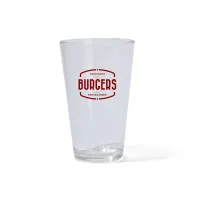 16 Oz. Silipint® Crystal Clear Silicone Pint Glass