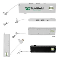 Rabs Usb & Type-c Hub With Level & Ruler