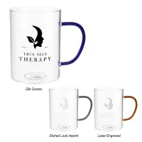 13.5 Oz. Hue Glass Mug