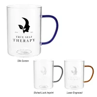 13.5 Oz. Hue Glass Mug