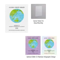 Acrylic Wall Plaque - 4 X 5