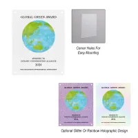 Acrylic Wall Plaque - 4 X 5