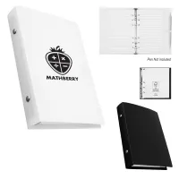 Frosted Recycled Refillable Notebook