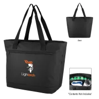 Chill Commuter Rpet 34 Can Split Cooler Tote Bag