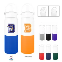 26 Oz. Halftime Two-tone Recycled Stainless Steel Bottle