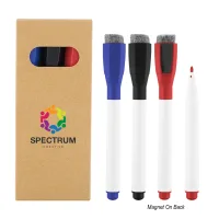 3 Piece Dry Erase Market Set