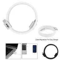 100w Magnetic Silicone Type-c Charging Cable