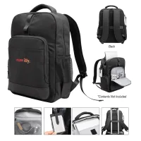 Deluxe Executive Active Rpet Laptop Backpack