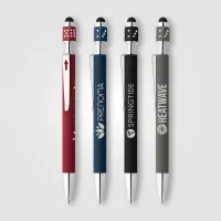 Ace Recycled Aluminum Hex-Dice Spinner Pen