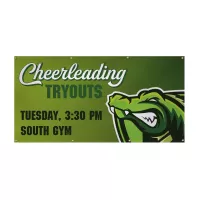3' x 6' 13 oz. Smooth Vinyl Banner Single-Sided