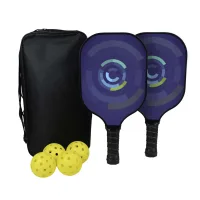 Deluxe Pickleball Set Single-Sided Paddles
