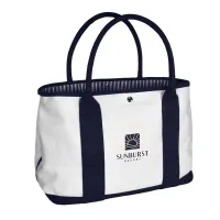 Hampton Tote with Embroidery