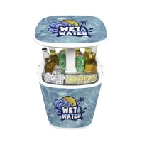 15L Mini Cool Bar, Wrap Graphic and Top Decal