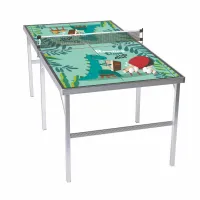 Portable Table Tennis with Full Wrap
