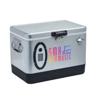 Sasquatch 54QT Bluetooth Music Cooler, Front Imprint