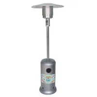 Patio Heater with Decal