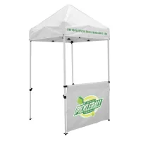 5' Economy Tent Half Wall (Full-Color Imprint)